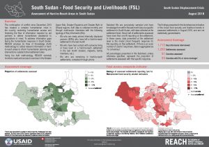 SSD_Factsheet_Assessment of Hard-to-Reach Areas FSL_August 2018