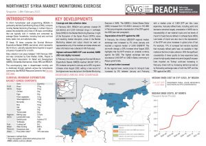 Northwest Syria Market Monitoring Situation Overview - February 2021