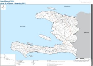 REACH Haïti Carte de référence nationale (Novembre 2023)