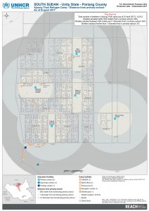 REACH_SSD_MAP_UNHCR_AT_Distance_primary_school_AUG17_A3