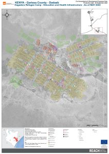 Hagadera Refugee Camp - Education and Health Infrastructure - As of MAY 2022