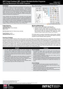 WFP1_IMPACT_SSD_Factsheet_Bentiu_HarissProjectConcernNutrition_Mar2017