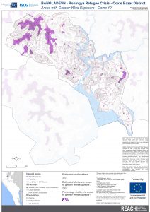 BGD_Map_CoxsBazar_AreasWithGreaterWindExposure_Camp 19_25SEP2018_A1