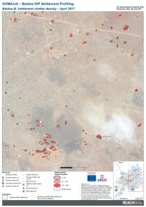 reach som map baidoa B idp shelter density 2017 a3
