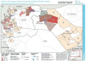SYR Map ISMI IDP Movement 16/7 - 31/7