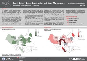 SSD_Factsheet_Assessment of Hard-to-Reach Areas CCCM_May 2018