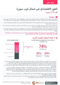 REACH Syria Arabic Translation Economic Deprivation in Northwest Syria May 2024 | العوز الاقتصادي في شمال غرب سوريا