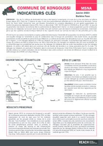 REACH_BFA_MSNA_Kongoussi_Factsheet_Janvier 2023