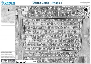 KRG - Duhok Governorate - Domiz Camp - Image Sectors - 24 November 2013