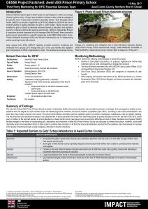 GESS8_IMPACT_SSD_Factsheet_AweilCentre_DfidEstAweilAESPrisonPrimarySchool_May2017