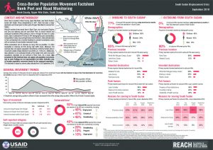 Port and Road Monitoring in Renk, South Sudan - September 2019