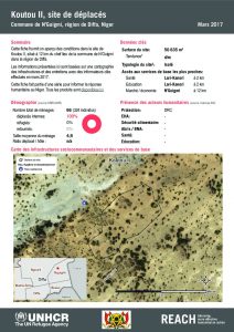 NER_HCR_Factsheet_Profil Site de Déplacés_Commune de N'Guigmi_Koutou II_Mars 2017