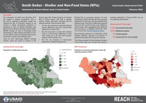 Assessment of Hard-to-Reach Areas: Shelter, February 2022