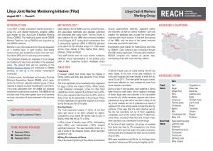 LBY_Situation Overview_Joint Market Monitoring Initiative (JMMI) Pilot_August 2017