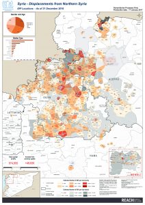 REACH SYR Map North West Syria IDP Tracking 17 Jan 2016
