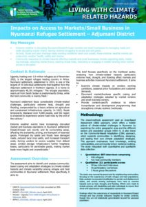 IMPACT Uganda - 2025 Climate Adaptation: Impacts on Access to Markets in Nyumanzi - Brief