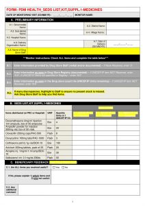 SYR_TPM_SEDSL List – Supplement 1, Medicine_Tool_