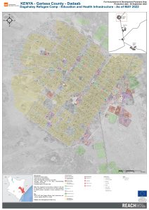 Dagahaley Refugee Camp - Education and Health Infrastructure - As of MAY 2022