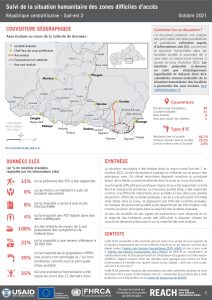Evaluation multisectorielle dans les zones difficiles d’accès en RCA, Sud-est 2, RCA – Octobre 2021