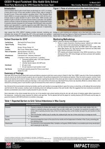 GESS1_IMPACT_SSD_Factsheet_Wau_DfidEstProjectSikaHadidPrimarySchool_Mar2017