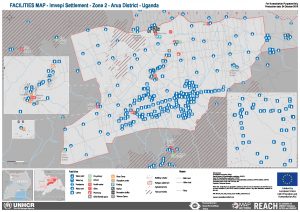 UGA_Map_Imvepi_Zone 2_Facilities_September 2018