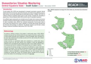 Humanitarian Situation Overview of hard-to-reach settlements in Central Equatoria State, South Sudan, October-December 2020