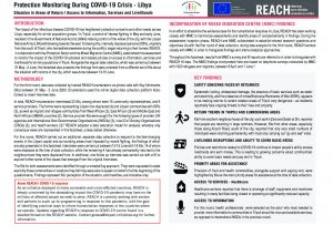 Protection Monitoring During COVID-19, 4-9 April 2020