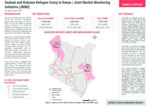 KCWG Kenya JMMI Q1 factsheet Refugee camps, March 2024