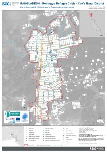 Bangladesh - Cox's Bazar - Leda Makeshift Settlement Infrastructure - November 2017