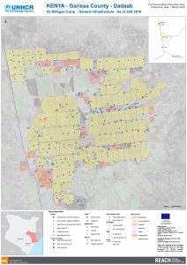 Ifo Refugee Camp - General Infrastructure - As of JAN 2019