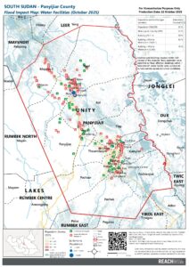 South Sudan - Flood Impact Water Points Panyijiar County (October 2025)