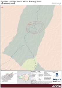 Kuram Wa Sarbagh District Water User Group Map December 2019