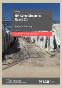 IRQ Executive Summary Camp Profiling, February 2020