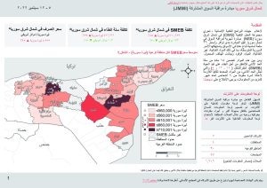 REACH Syria Northeast Factsheet JMMI September 2022 Arabic