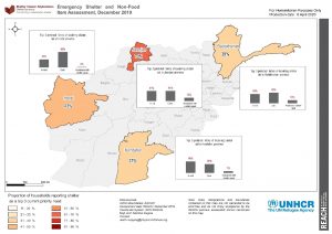 REACH AFG ESNFI Map Priority need Shelter Dec2019