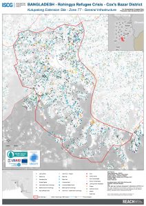 Bangladesh - Cox's Bazar - Kutupalong Extension Site - Zone TT Infrastructure - November 2017