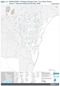 Bangladesh - Cox's Bazaar - Camp 11 Infrastructure -R5 April 2018