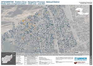 REACH AFG Map BehsudDistrict 2 PlotArrangementOfShelter Types 01Jun2021 A3