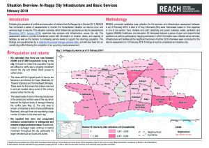 REACH_SYR_Situation Overview_Ar-Raqqa City Infrastructure and Basic Services_February 2018
