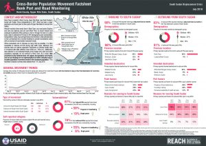 Port and Road Monitoring in Renk, South Sudan - July 2019
