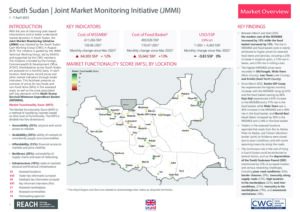 REACH South Sudan Joint Market Monitoring Initiative (JMMI) Factsheet (April_2025)