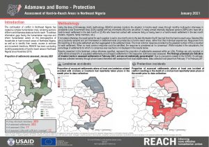 Hard to Reach Assessment in Northeast Nigeria, Protection Factsheet, January 2021