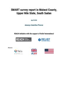 South Sudan Report Maiwut SMART Survey March 2026