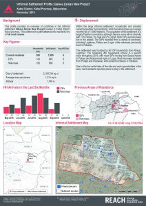 afg_factsheet_Qala-e Zaman New Project_November 2016