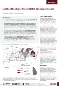 Livelihood Resilience Assessment Factsheet Sri Lanka March 2024 Karachchi