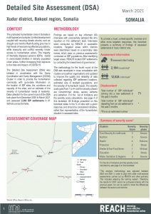 REACH SOM Factsheet DSA Xudur March 2021