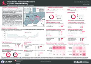 REACH_SSD_Factsheet_Kapoeta Road Monitoring_January 2022