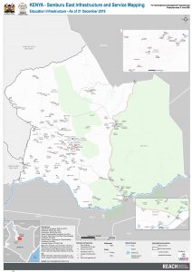 REACH KEN MAP SamburuEast Infrastructure and service mapping education December2019 A1