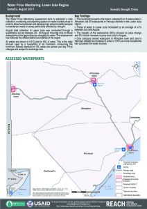 SOM_Factsheet_Water Price Monitoring_Lower Juba_August 2017