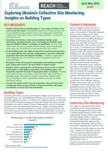 REACH Ukraine CSM Building Type Factsheet April-May 2023